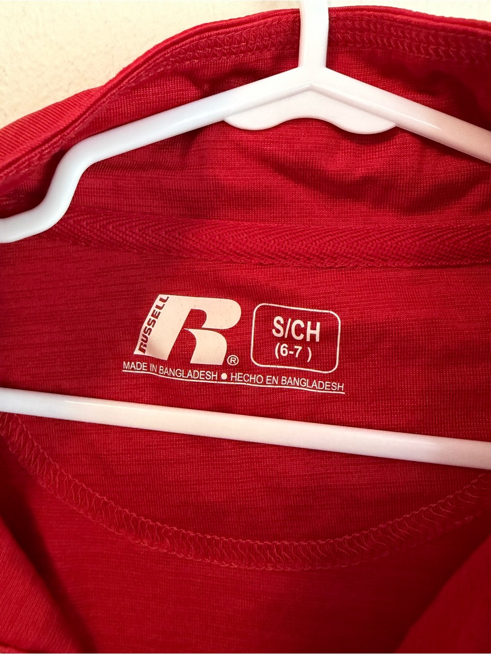 Russell Athletic Red Crewneck Shirt - Picture 3 of 3